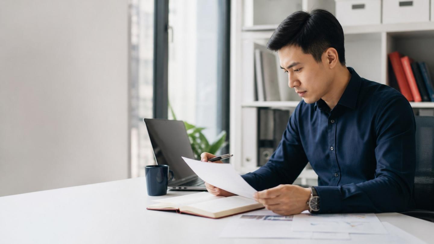 Người làm marketing phân tích dữ liệu visibility từ Google Search Console
