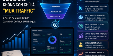 Quảng cáo không còn chỉ là "mua traffic"