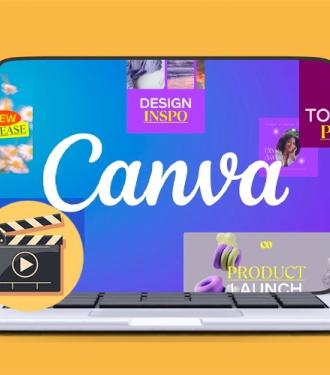 bộ sách làm chủ công cụ thiết kế Canva